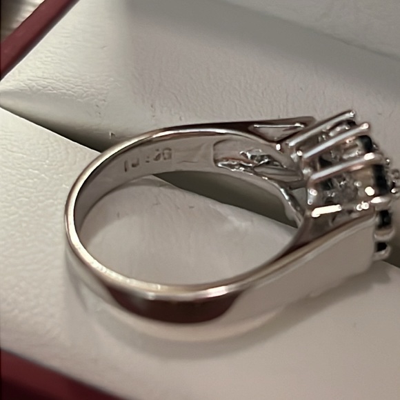 Natural Sapphire 925 ring - Picture 4 of 4